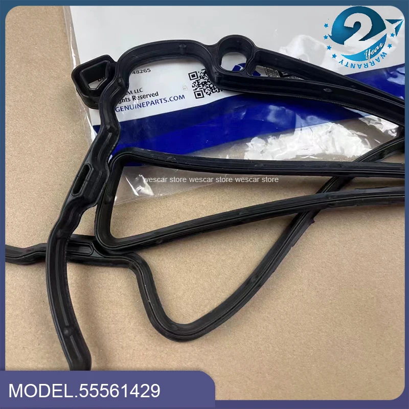 Engine Valve Cover Gasket For Chevrolet Aveo Cruze Cadillac Opel Vauxhall Buick Encro 1.4T 55573747 55561429 rubber gasket aluminum gasket kits