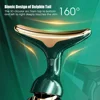 3 In 1 Facial Lifting Device Neck Facial Eye Massage Face Slimmer EMS Beauty Skin Tightening Wrinkle Anti Aging Face Massager 2