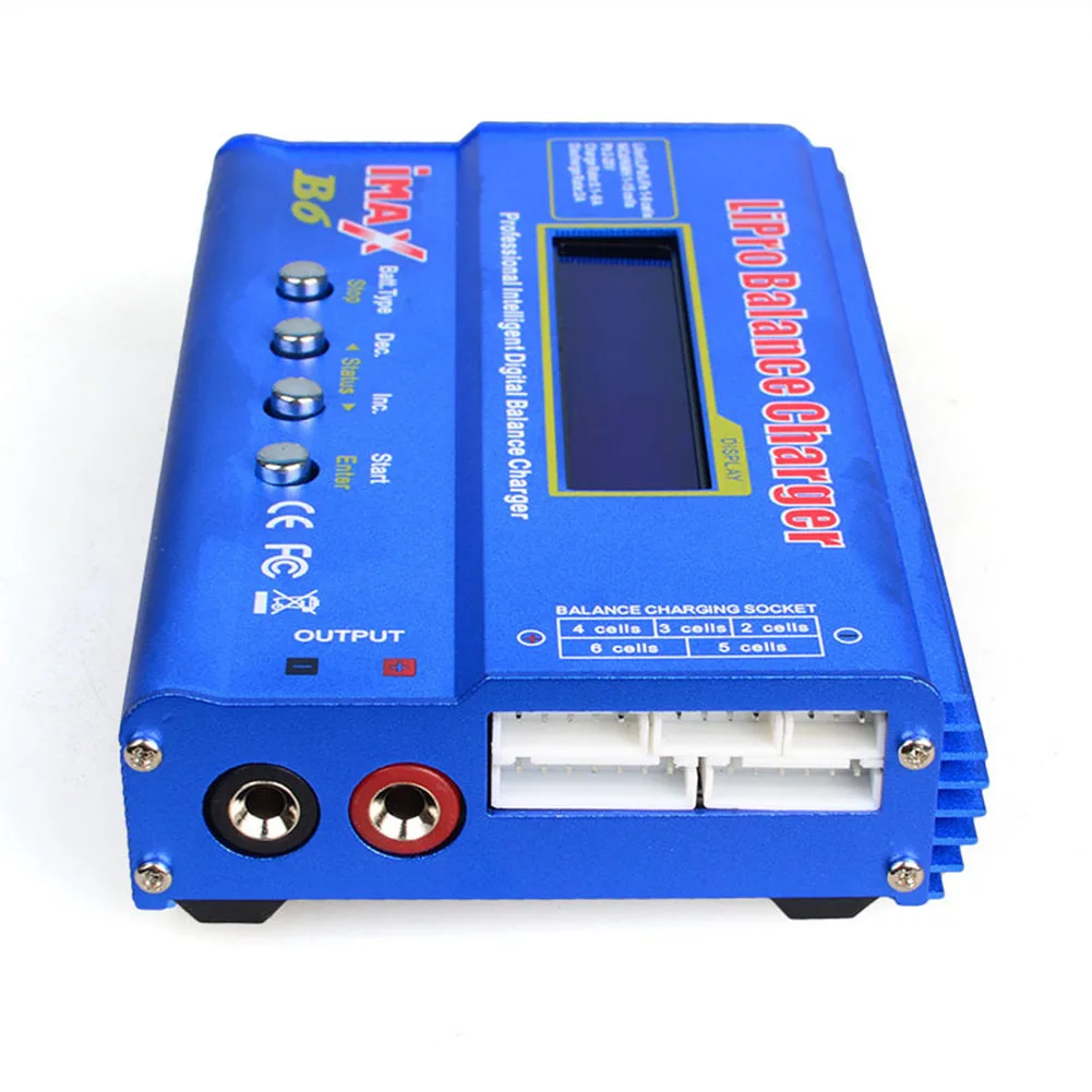 Chargeur RC iMAX B6 80W Lipo NiMH Li-ion 1-6S