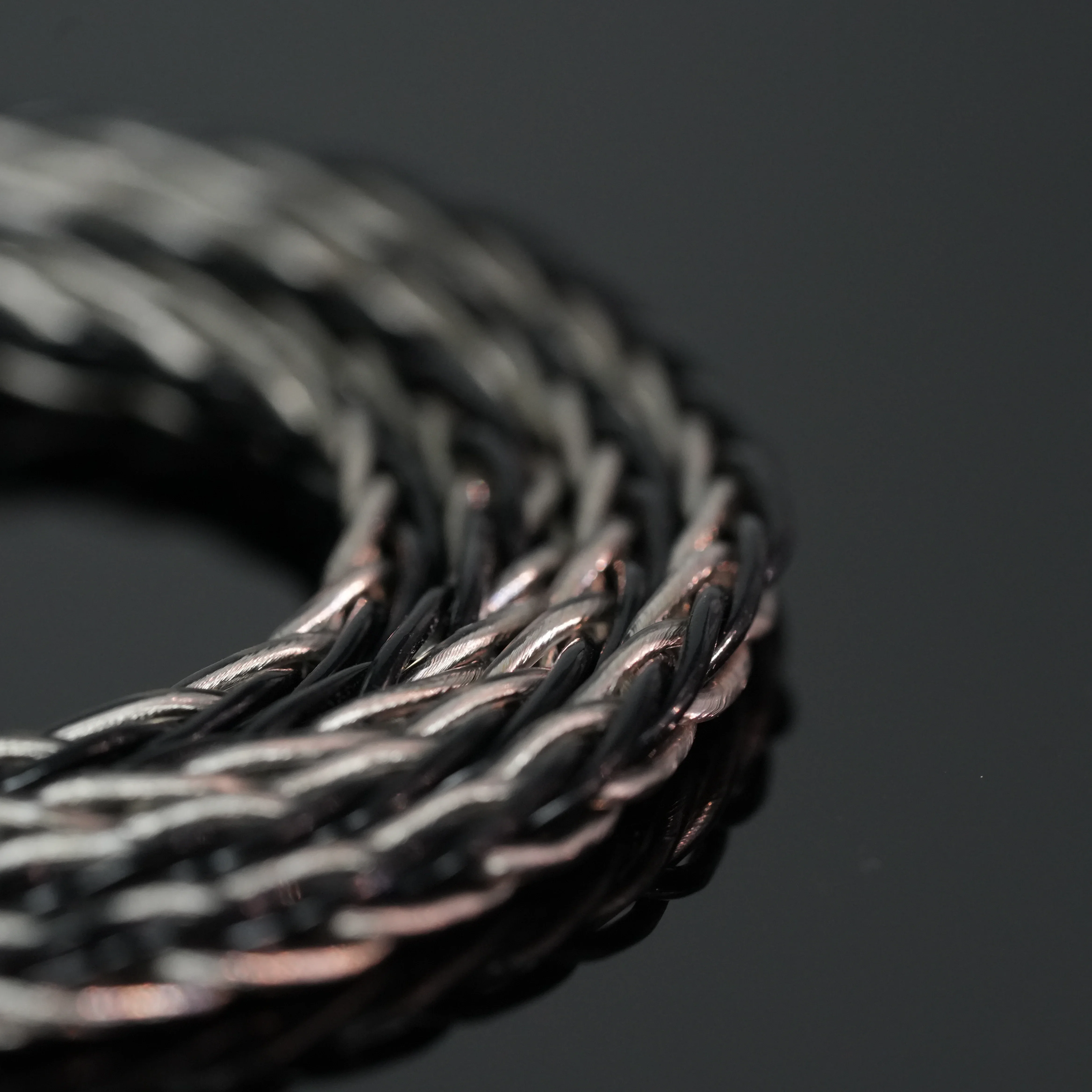 XINHS 126 HiFi-Kopfhörerkabel, 8-adrig, multifunktional, modular, 2,5 mm, 3,5 mm, 4,4 mm, drei in einem Upgrade-Kabel – Detail 4
