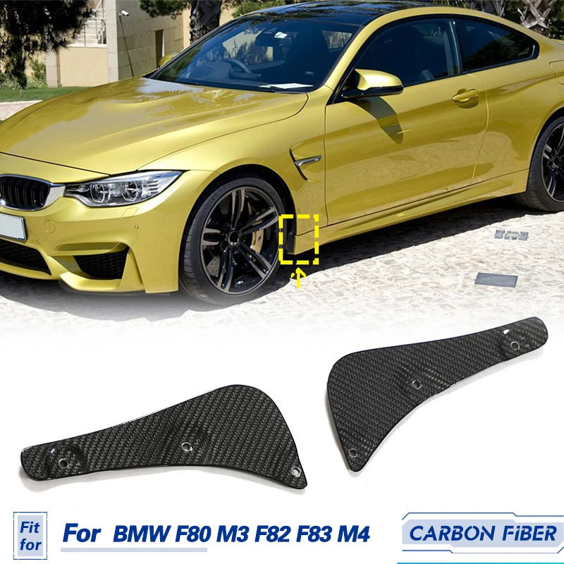 

Car Fenders Flares Mudguards For BMW 3 4 Series F80 M3 F82 F83 M4 2014-2019 Carbon Fiber Front Splash Guards Fenders