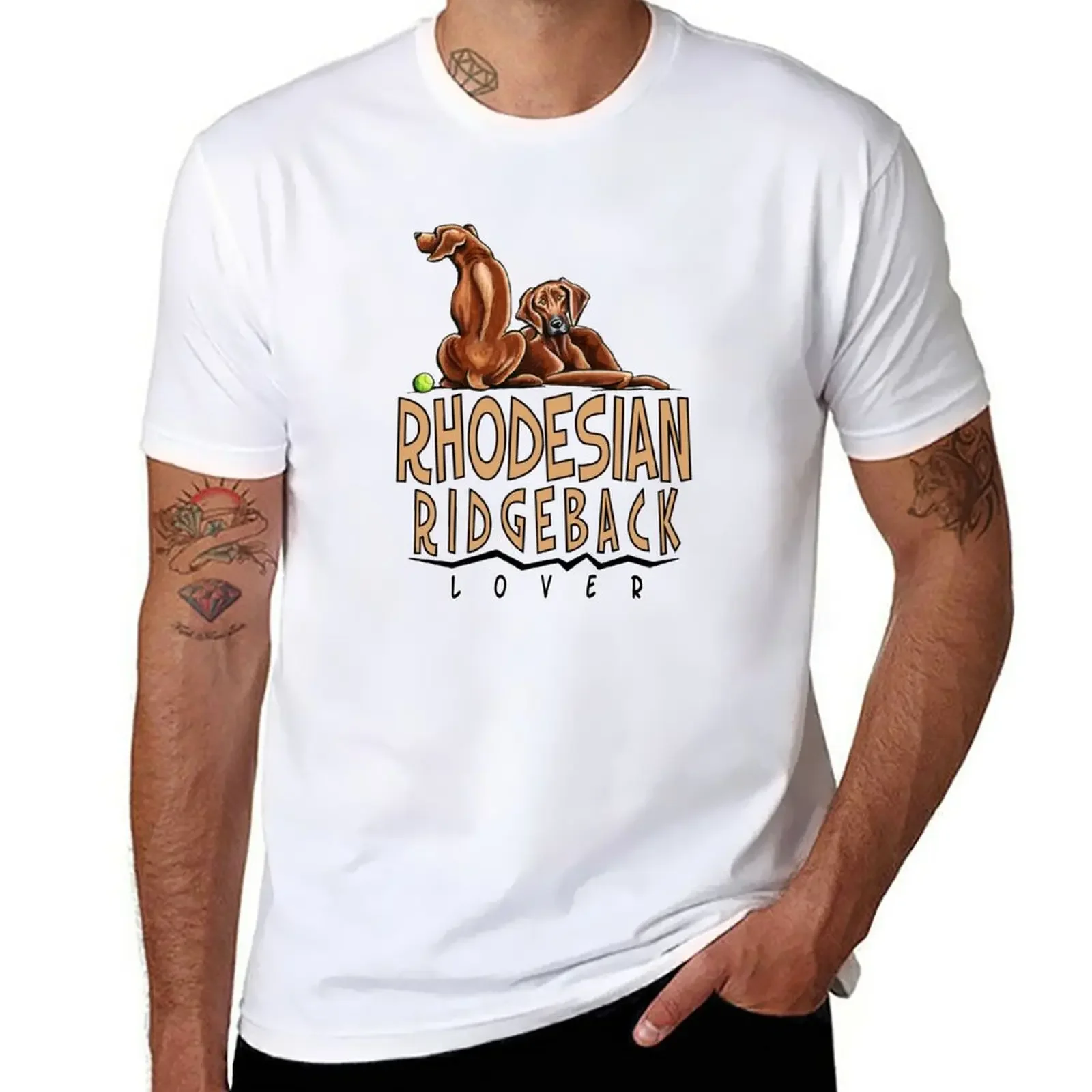 

Rhodesian Ridgeback Lover T-Shirt boys whites new edition t shirts for men pack