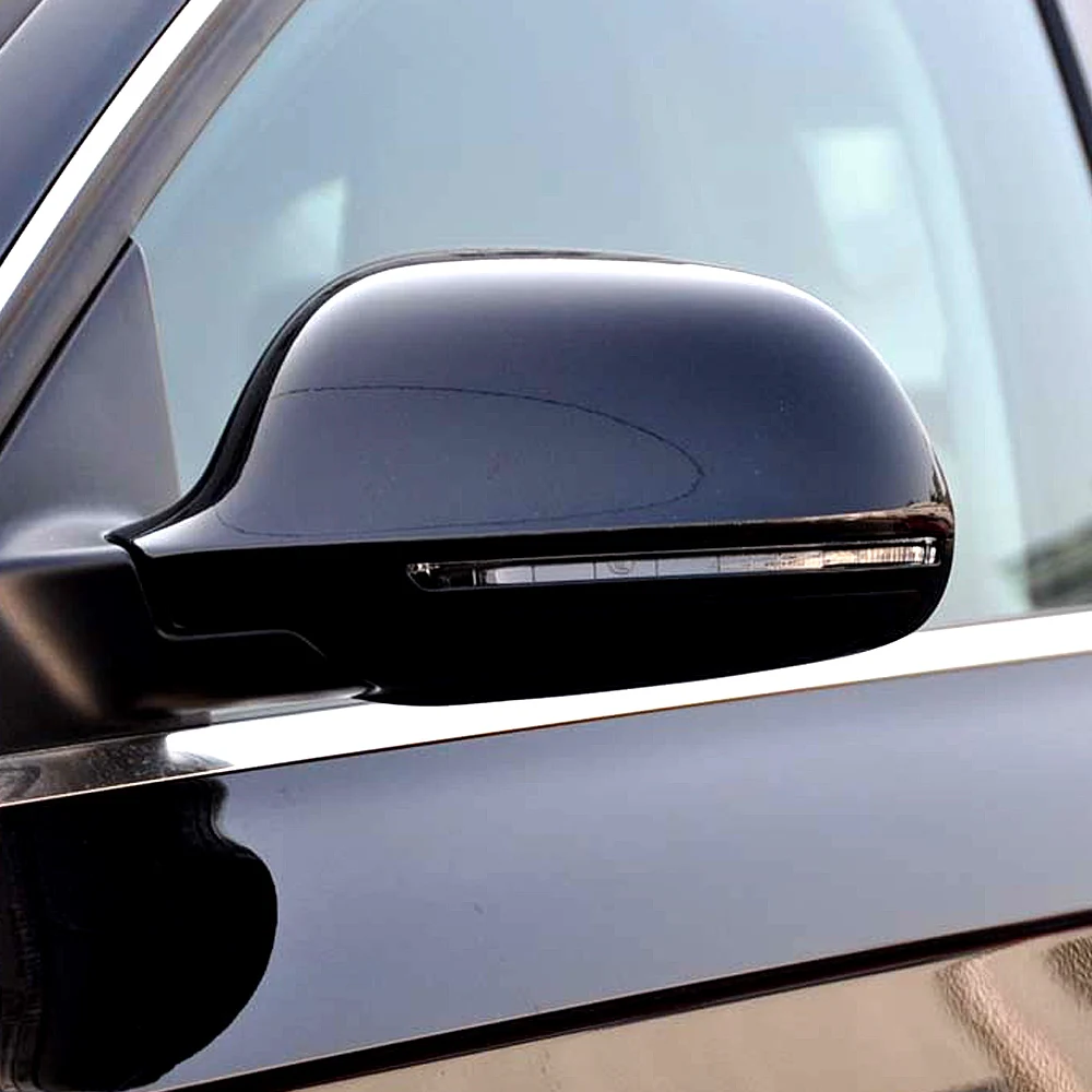 

Real Carbon Fiber Mirror Cover For Audi A4 B8 A6 C6 A5 8T Q3 A3 8P Rearview Side Mirror Caps S Line