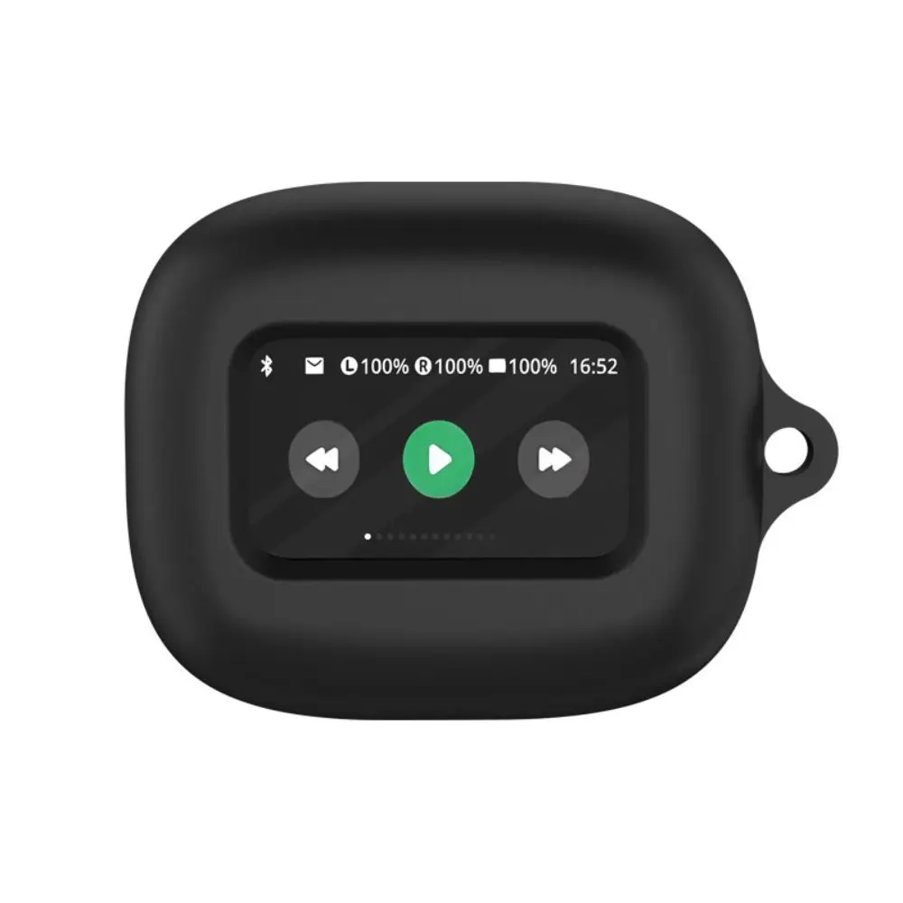 Colorful Washable Silicone Earphone Protective Cover with Hook