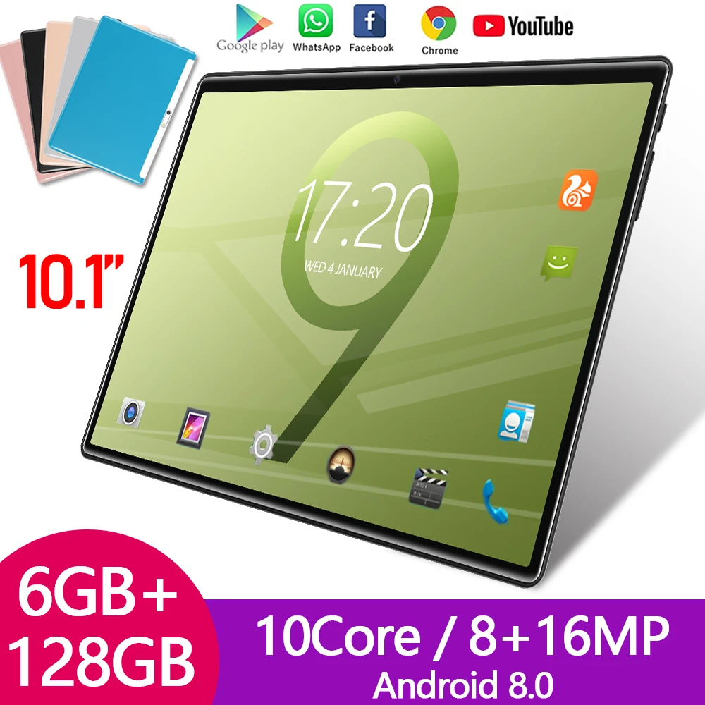 good tablets Tablet S10 Tablet With Keyboard Google Play Pad 6GB RAM 128GB ROM 10.1Inch 10 Core Factory Sales Android8.0  8800mAh ноутбук PC best tablet laptop