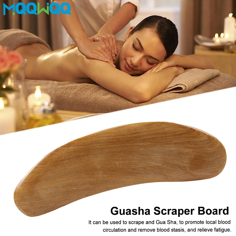

Wooden Gua Sha Tool Scraping Board Massage Tool Slimming Guasha Massage Board Gua Sha Scraper Body Massage Therapy Tool