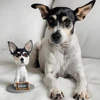 Custom Pet Bobblehead Figurine for Dog/Cat/Rabbit/Turtle Customized Statue Animal Figure Memorial Gift for Lost Dead Pets 1
