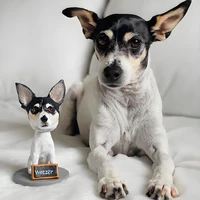 Custom Pet Bobblehead Figurine for Dog/Cat/Rabbit/Turtle Customized Statue Animal Figure Memorial Gift for Lost Dead Pets 1