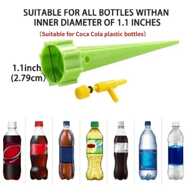 40/1pcs Self Plant Watering Spikes Auto Drippers Irrigation Devices Vacation Automatic Plants Water System Adjustable 4