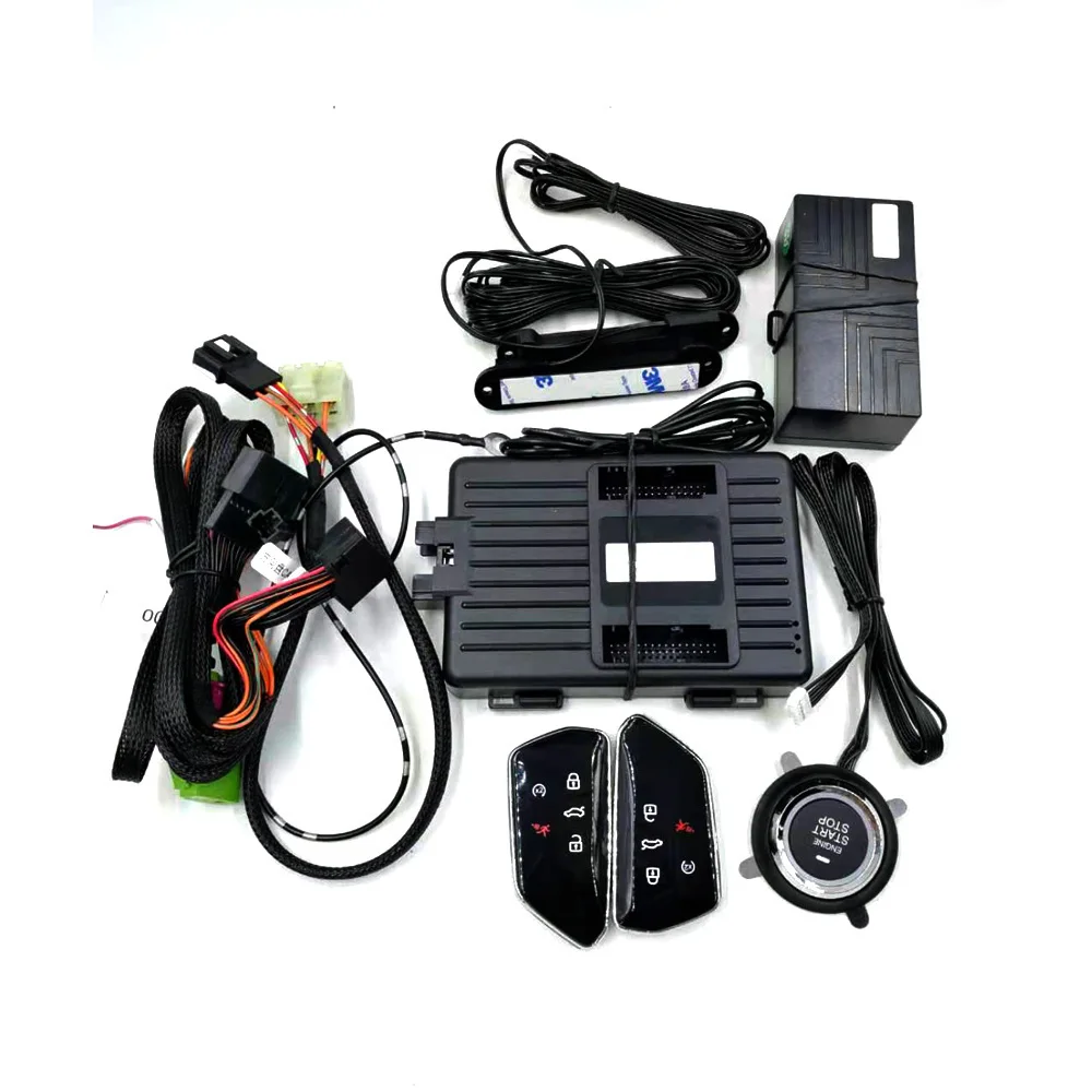 For Volkswagen Vw Add Push Button Start Stop Engine Remote Key Starter