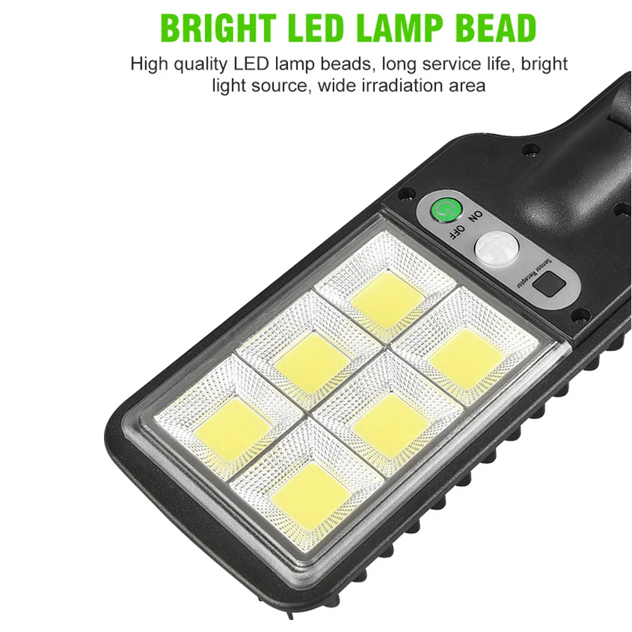Solar Wall Lamp Outdoor Led Courtyard Wall Lamp Human Body Induction Garden Terrace Garage Door Street Lamp 616