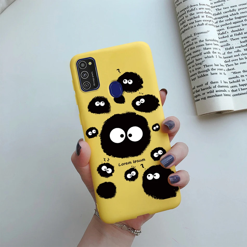 Adorable Cartoon Candy Color TPU Silicone Phone Case Cover