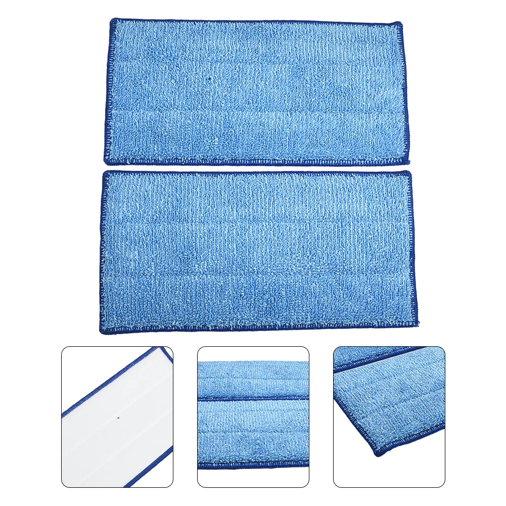 

2Pcs Microfiber Mop Pads For Swiffer WetJet Household Cleaning Sweeping Robot Replacement Washable Spare Parts