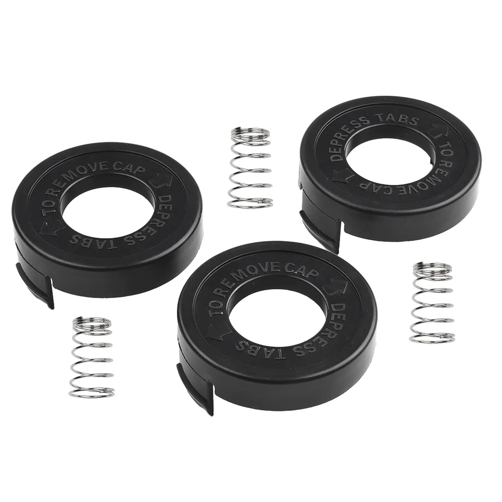 

3 шт. Bump Cap Line крышка катушки запасные части для Black & Decker ST4500 682378-02 струны триммер для травы газонокосилка садовый инструмент