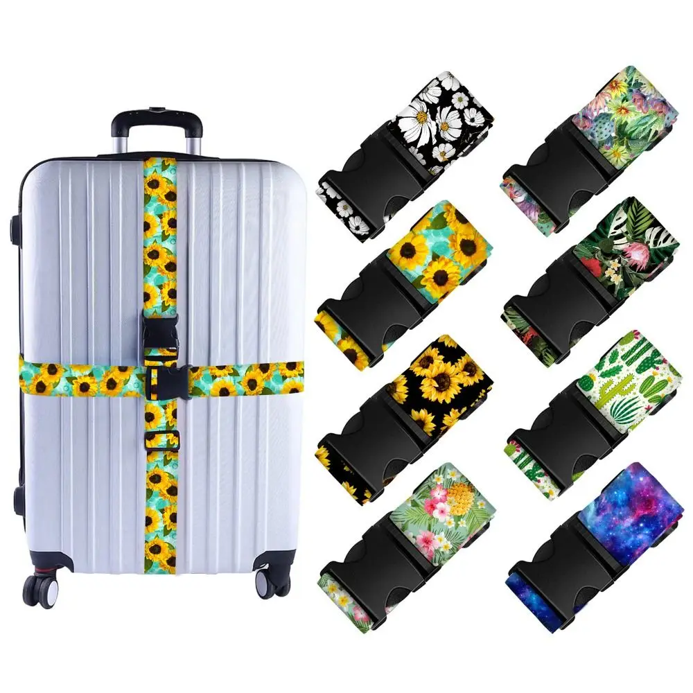 

Adjustable Luggage Buckle Strap Luggage Accessories Anti-theft Bundling Packing Belt Baggage Belt Cross Strap Suitcase Belts