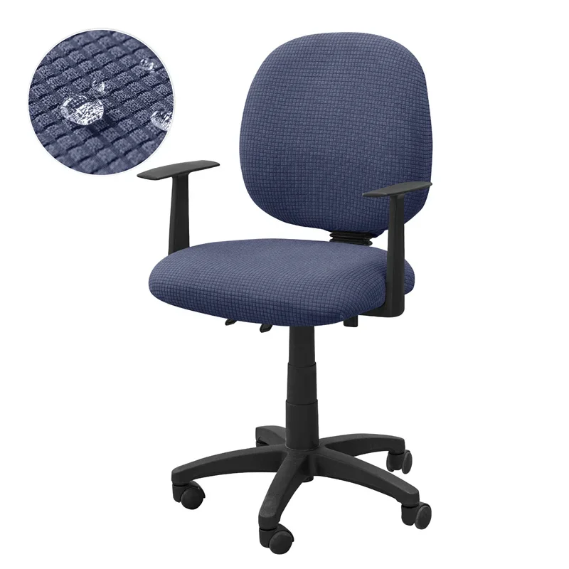 Housses De Chaise Extensibles Avec Accoudoirs - Tissu élastique 92% Polyester - Pour Salle à Manger, Bureau, Salon