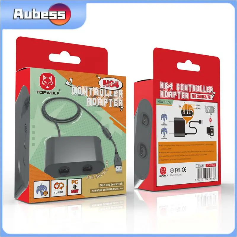 Convertitore Adattatore Usb Per Switch 64/Oled Modello Pc Windows Controller Adapter Gamepad Gaming Converter Adapter Per N64