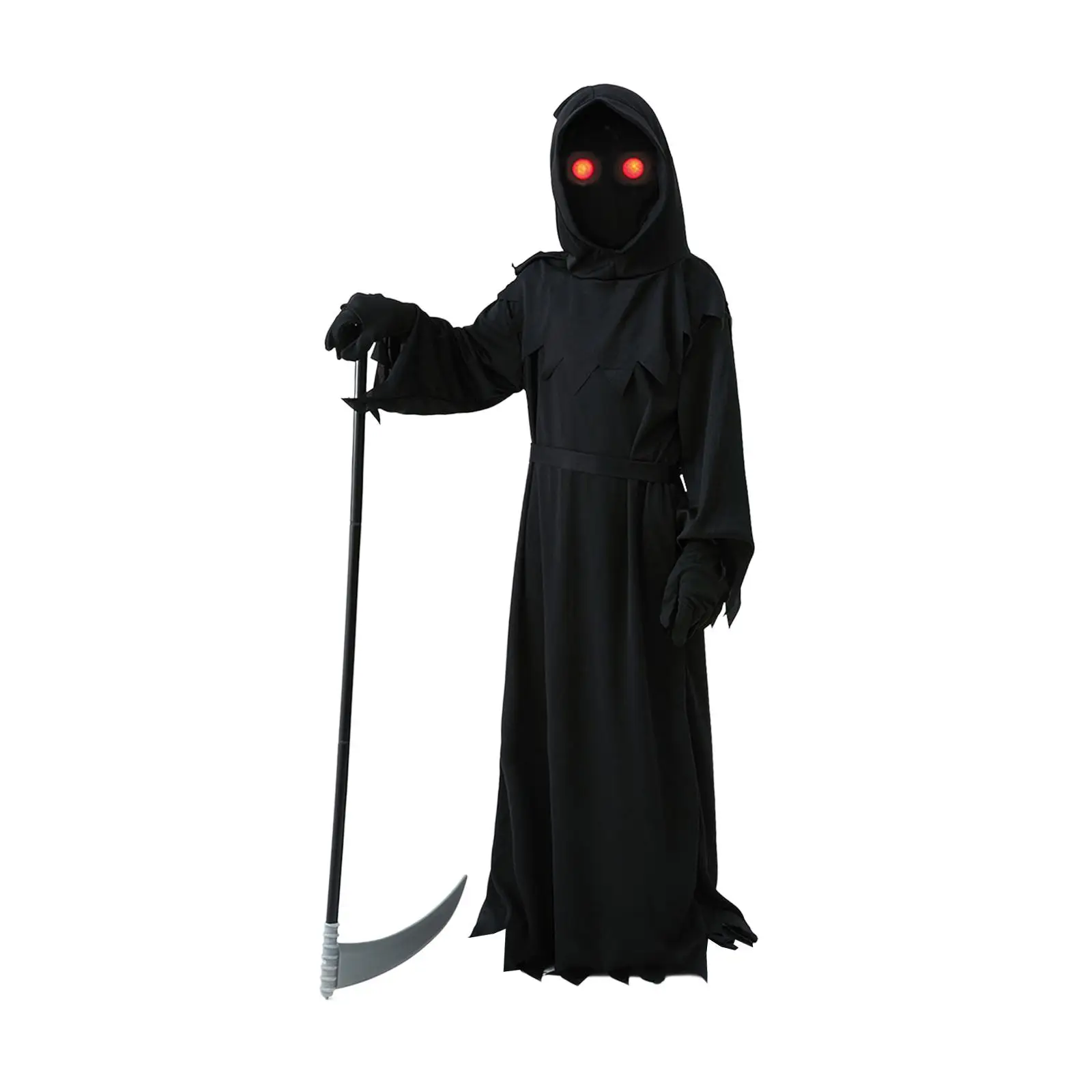 

Halloween Grim Reaper Costume Set Cosplay Decor for Party Stage Performances