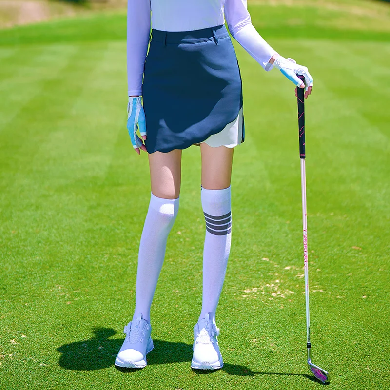 Golf Skirt High Waist Slimming Short Skirt Quick Drying Sports Tennis