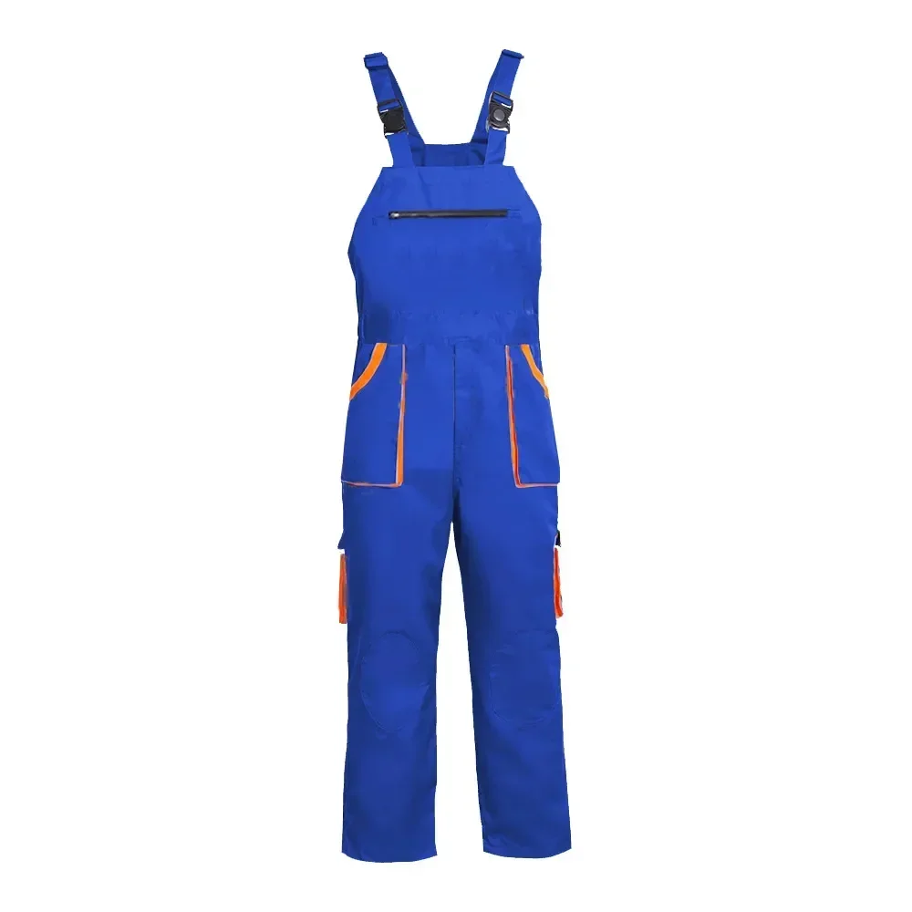 

Overalls Mens Strap Work Multi Sleeveless Uniform Bib Clothing Protective Cargo Jumpsuit Romper Size Pants Coveralls Plus Pocket