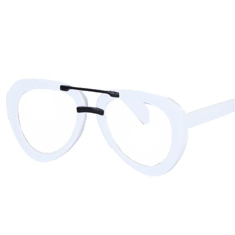 Freizeit Große Pilot Anti Blau Licht Lesebrille Männer Frauen Fertig Brillen Klare Linse Optische Gläser Leser – Detail 5
