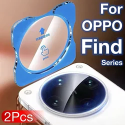 Dual Pack Tempered Glass Rear Camera Protective Lens Film - 2Pcs (For Find X8 Ultra)