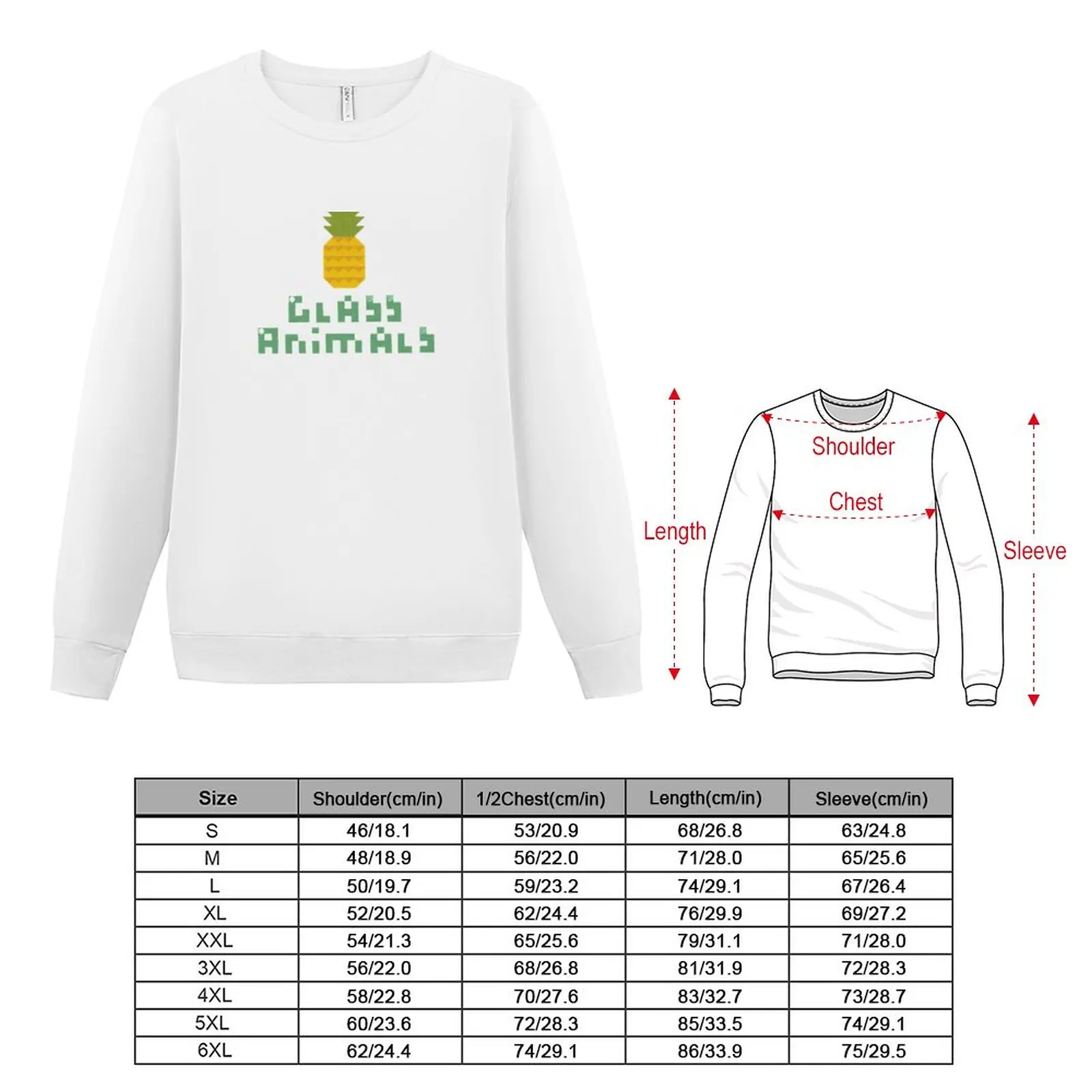 New Glass Animals 5 Sweatshirt japanese style autumn hooded sweatshirts
