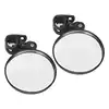 2pcs/set Bike Rear View Mirror 8cm Adjustable Wide Angle Round Scooter Rearview Mirror Universal for Wheelchair Bicycle 5