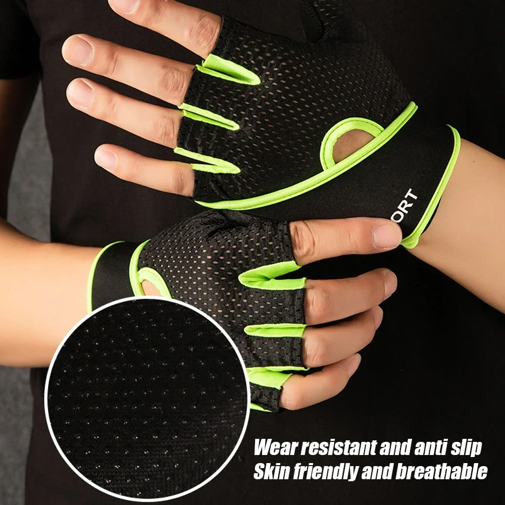 1Pair Bike Gloves Cycling Biking Gloves for Men Women with Anti-Slip,Light Weight,Nice Fit,Half Finger Bicycle