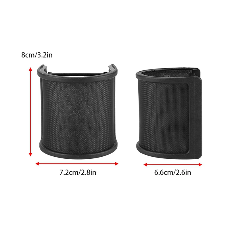Universal Microphone Pop Filter 1pc Condenser Microphone PC Studio Recording Metal Windscreen