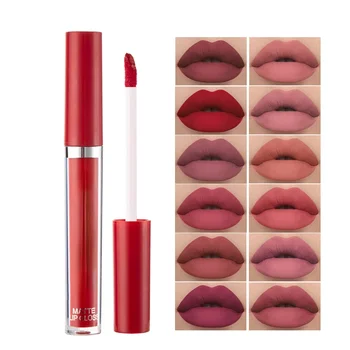 6 Colors Matte Lipstick Waterproof Long Lasting Sexy Red Lip Matte
