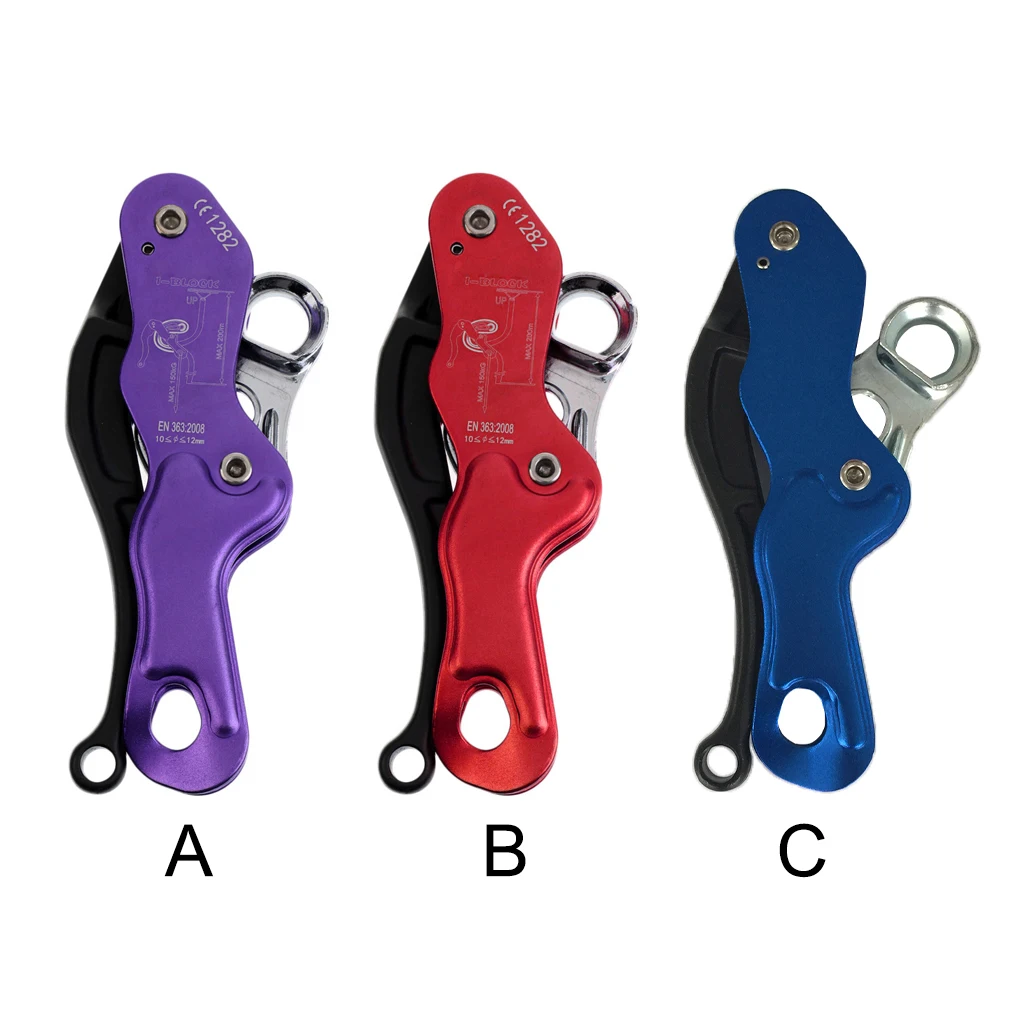 

Rock Climbing Rope Rappelling Gear Descender Equipment Downhill Device