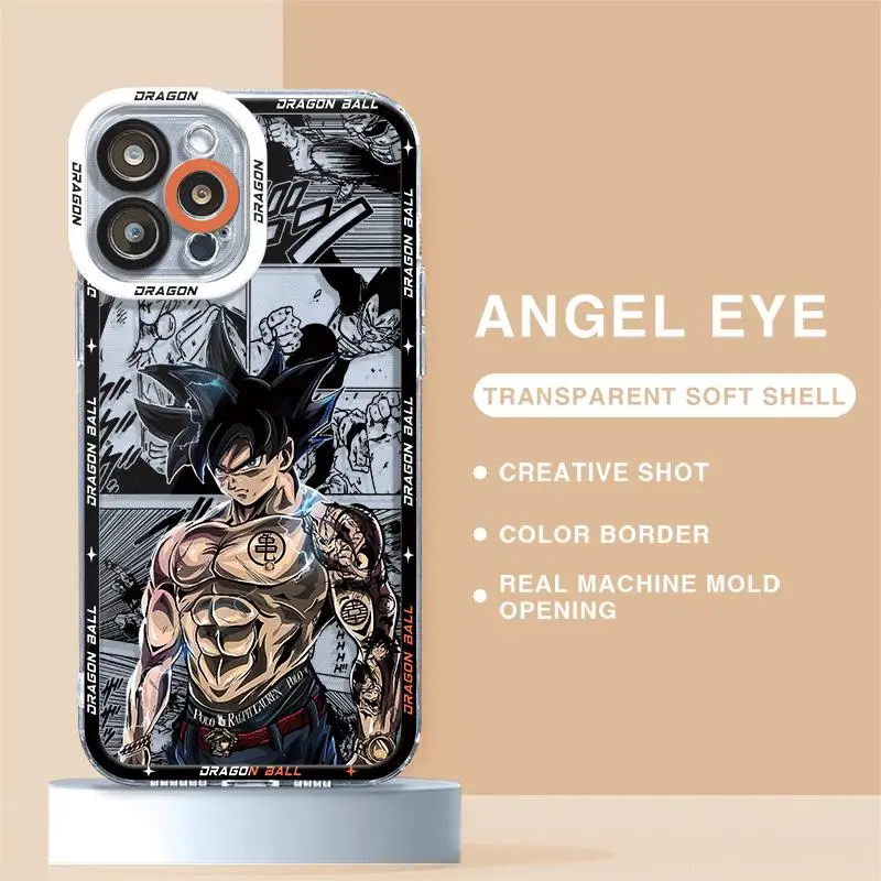thumbnail image 1 of Funda de teléfono de bolas de dragones para Apple iPhone 15 Pro Max 13 14 Plus 12 Mini 11 Pro XR 8 SE 7 6S XS MAX, cubierta de armadura mate, 1 of 5
