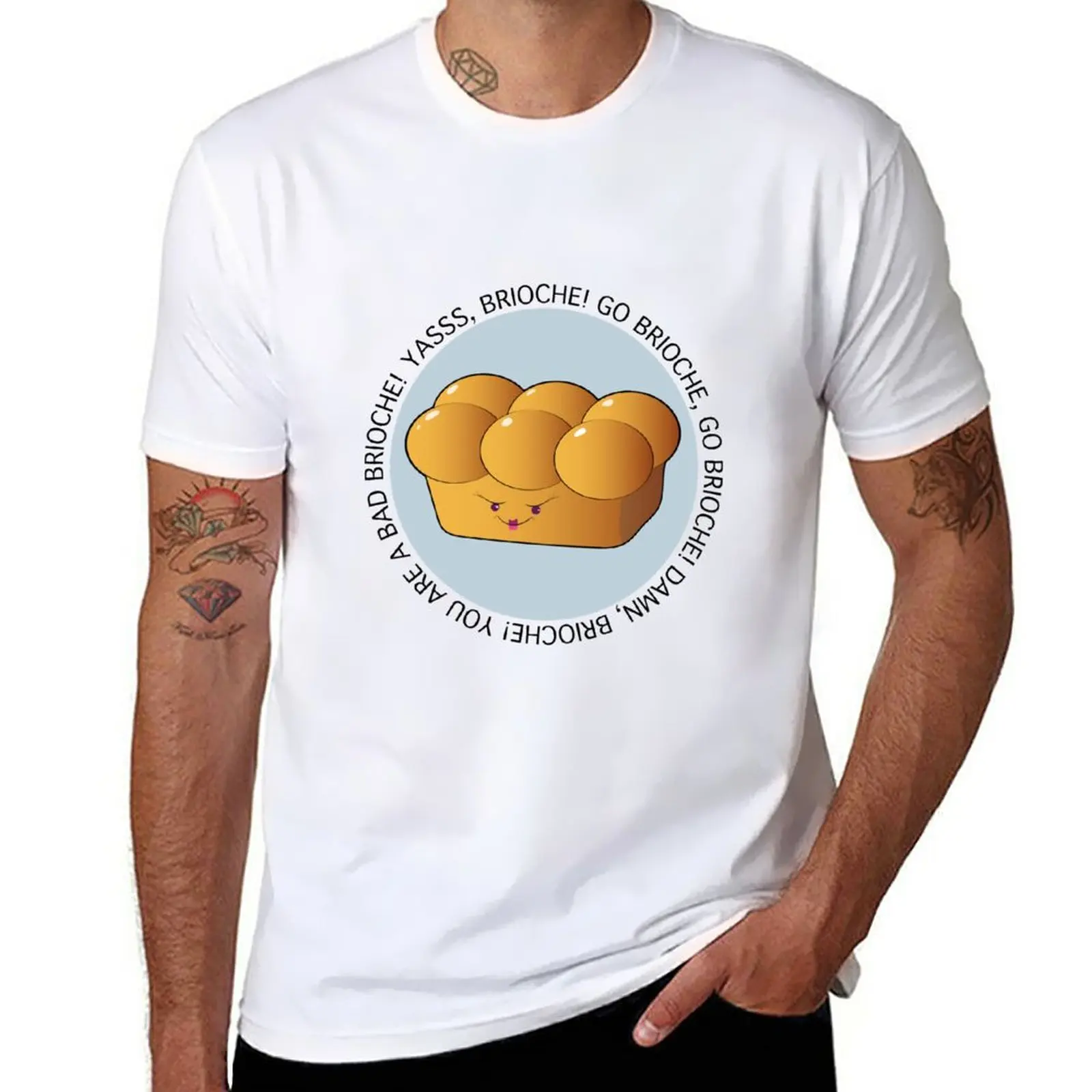 Nuovo Yasss, Brioche! T-Shirt Magliette Personalizzate Maglietta Uomo Magliette Uomo Casual Elegante