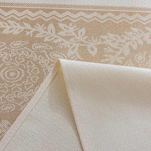 Battilo Vintage Rectangle Tablecloth Linen Table Cover Waterproof Stain Resistant Table Cloths for Dining Table Kitchen Decor 5