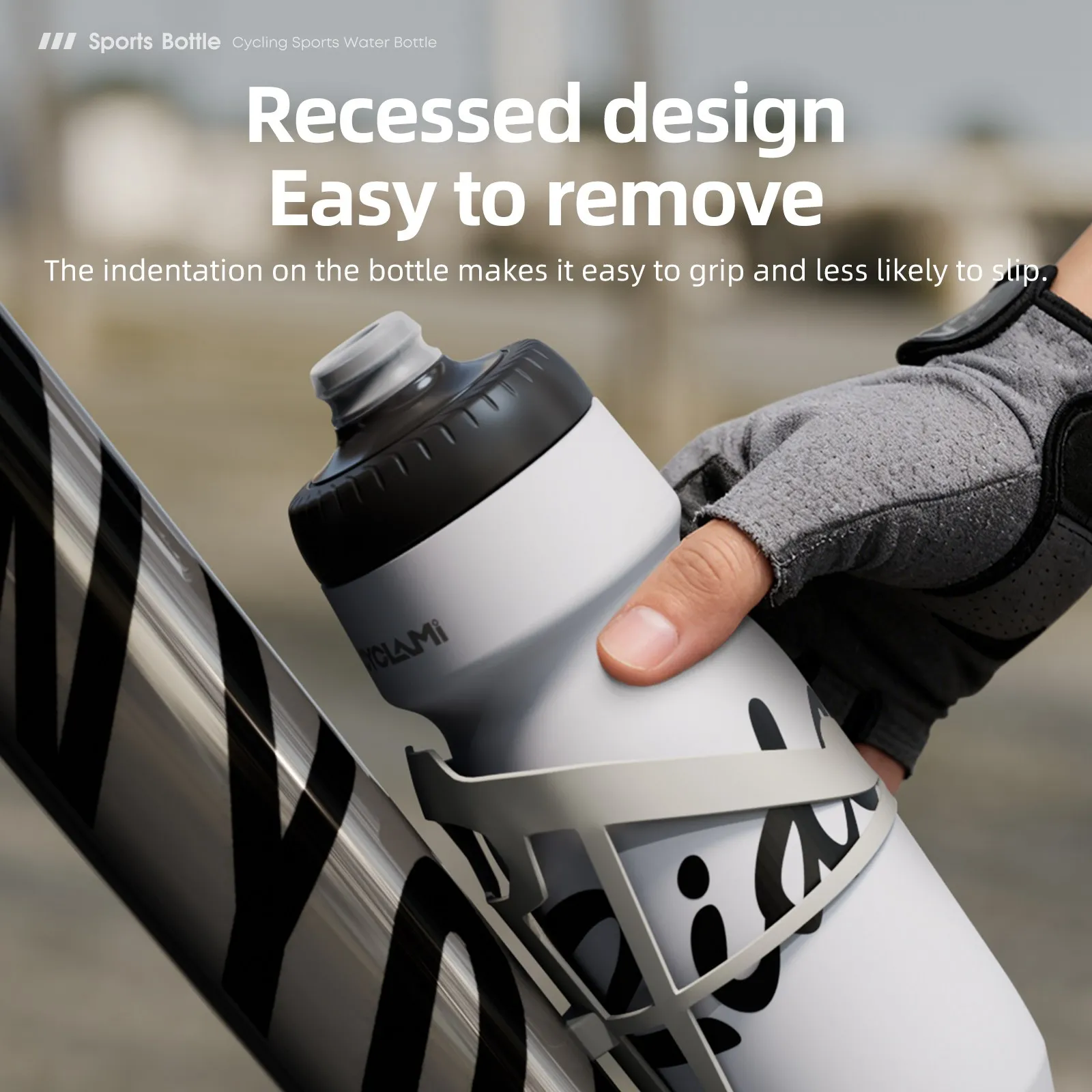 Ultra-Light Leak-Proof Squeezable Cycling Water Bottle, Taste-Free for Camping, Hiking, and Sports
