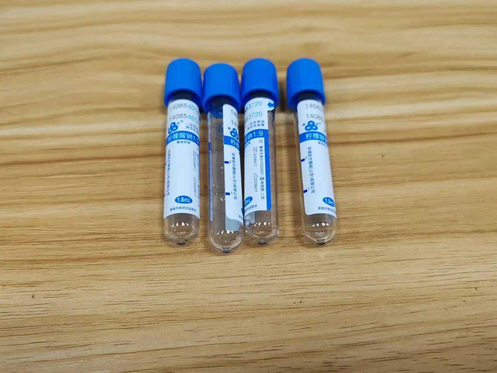 50pcs/lot Sodium Citrate 1:9 Blue Vacuum Blood Collection Tube Disposable Sterile PT Tubes disposable blood collection needle