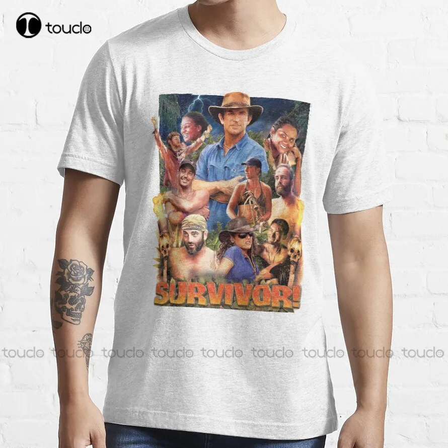 

Survivor Epic Poster the apprentice jeff probst T-Shirt t-shirt dress Custom aldult Teen unisex digital printing xs-5xl cotton