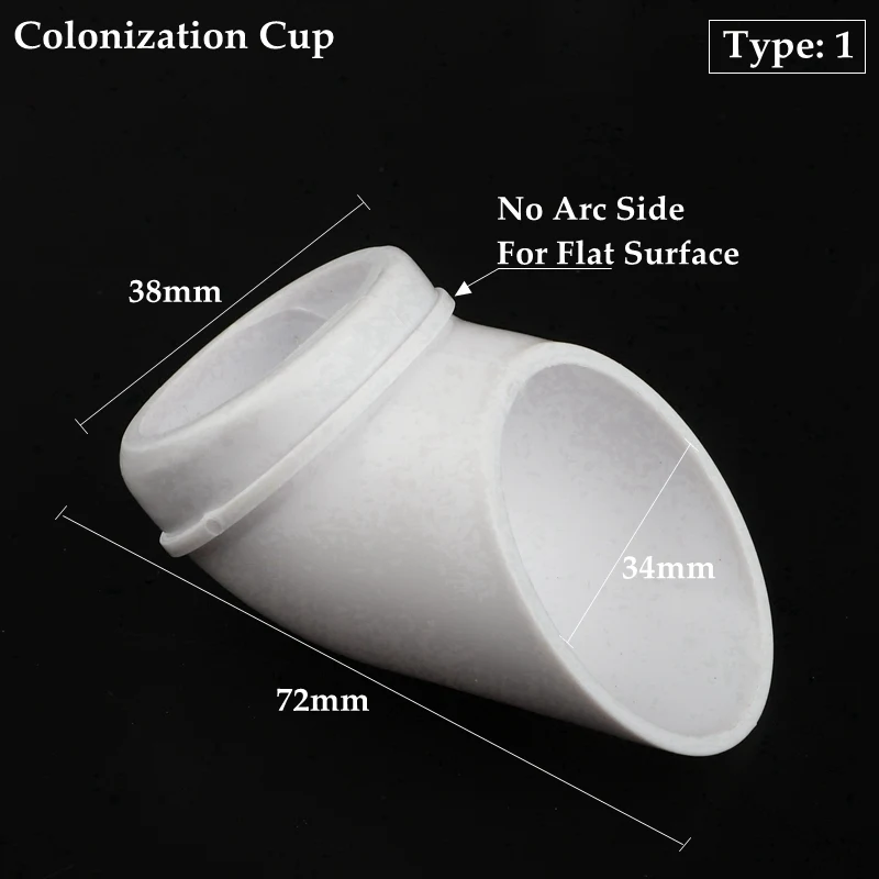 2Pcs/5Pcs DIY Hydroponic Colonization Cups Garden Veg Vertical Tower Planter Fittings Hydroponic system Colonization Cups hydroponic planting tools