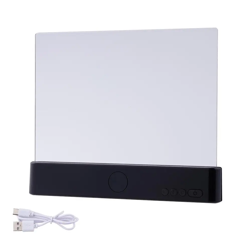 Rechargeable Dimmable LED Book Light with Adjustable Color Temperature