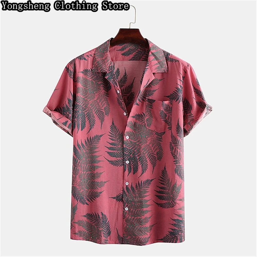 Men's Short Sleeve Shirt Casual Shirt High Quality Men's Clothing Work Travel Fashion Design Men's Clothing 2024 New Tops 3