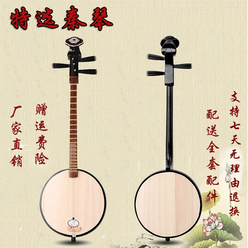 

Qinqin sanxian Paulownia Panel Chinese plucked string instrument