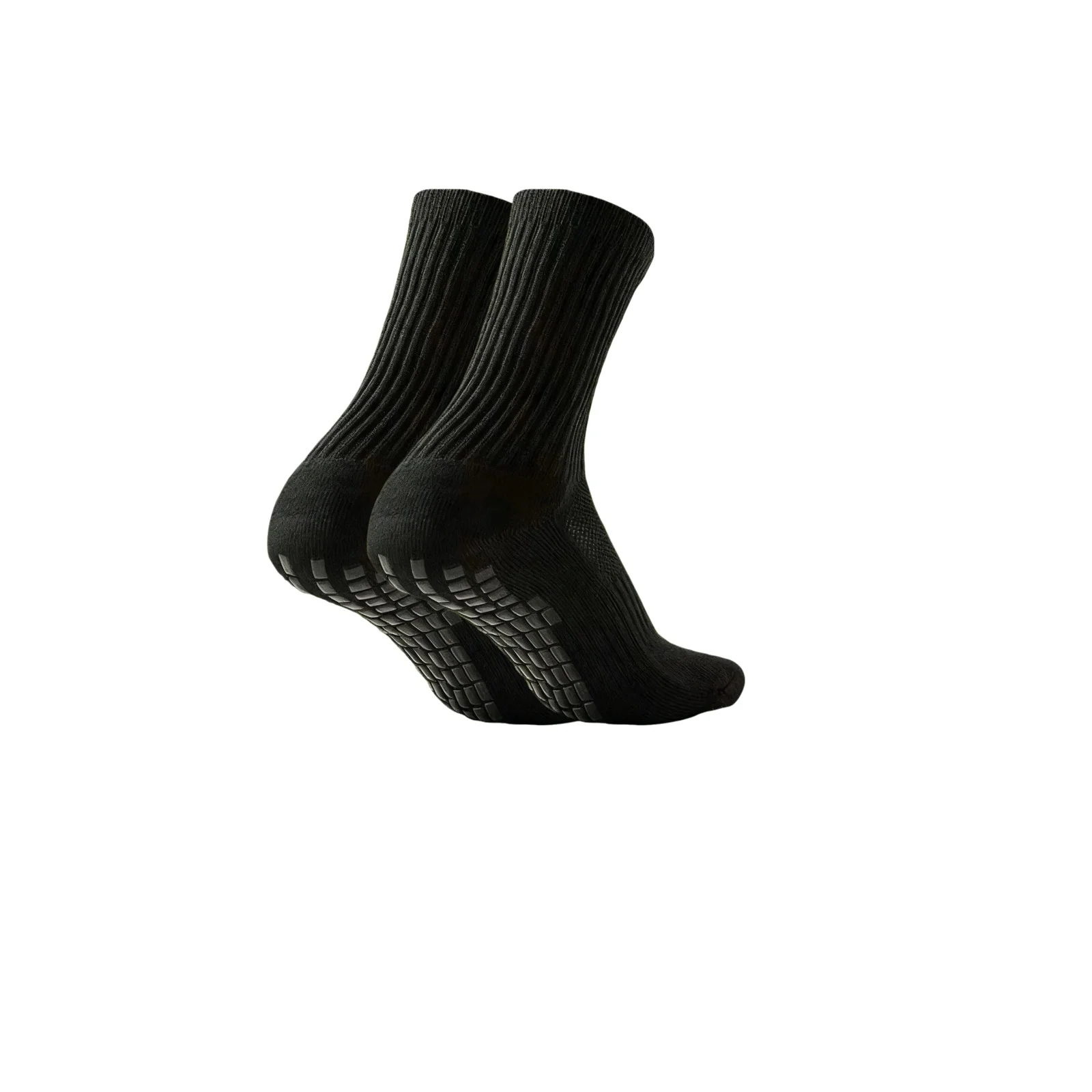 Enhanced Performance Anti-Slip Silicone Grip Sports Socks - Breathable for Training and Running