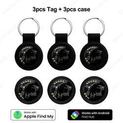 Smart Tag Locator: Wireless Key & Item Finder with Anti - Loss Technology (Black - 3set)