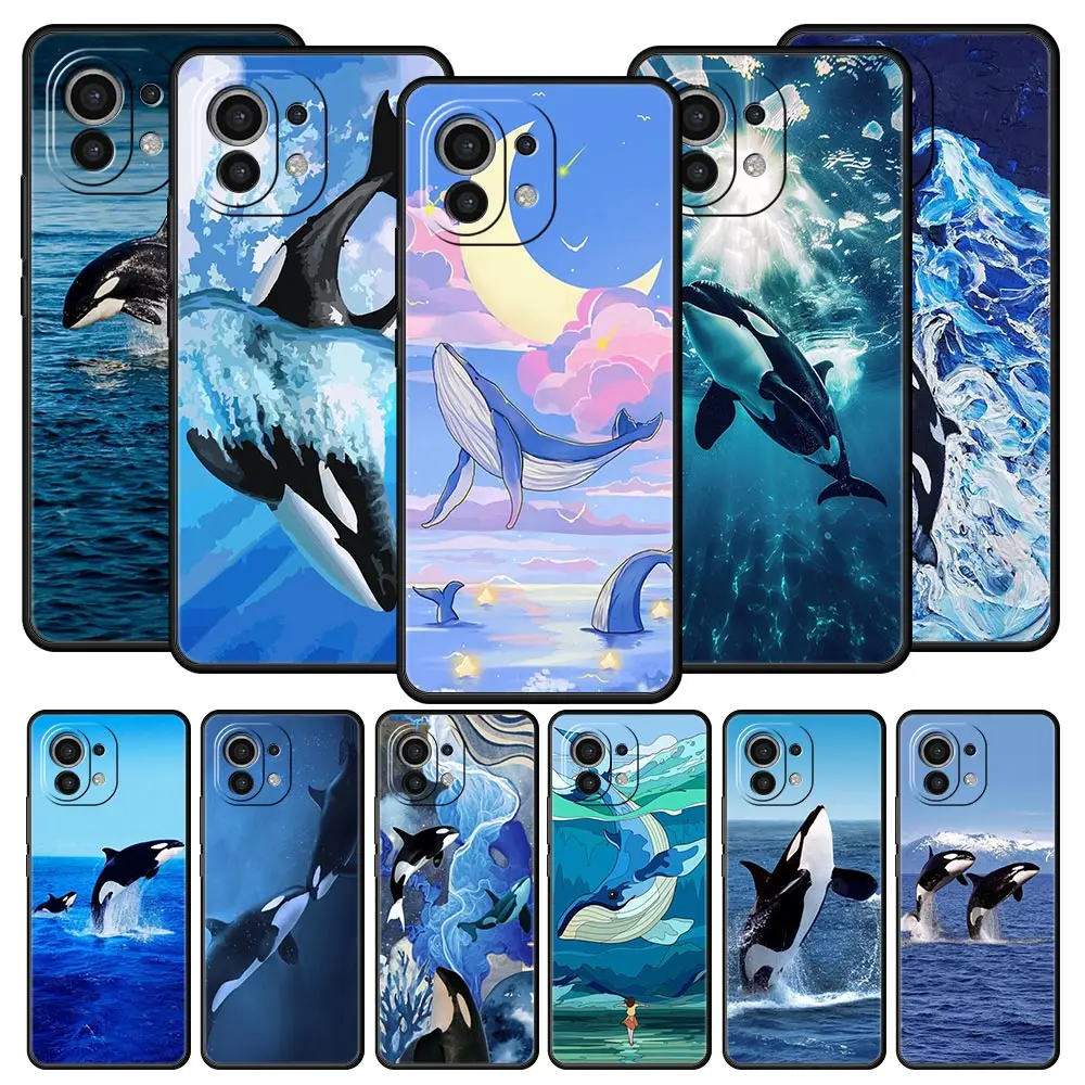 Orca Ocean Lovely Killer Whale Phone Case Cover