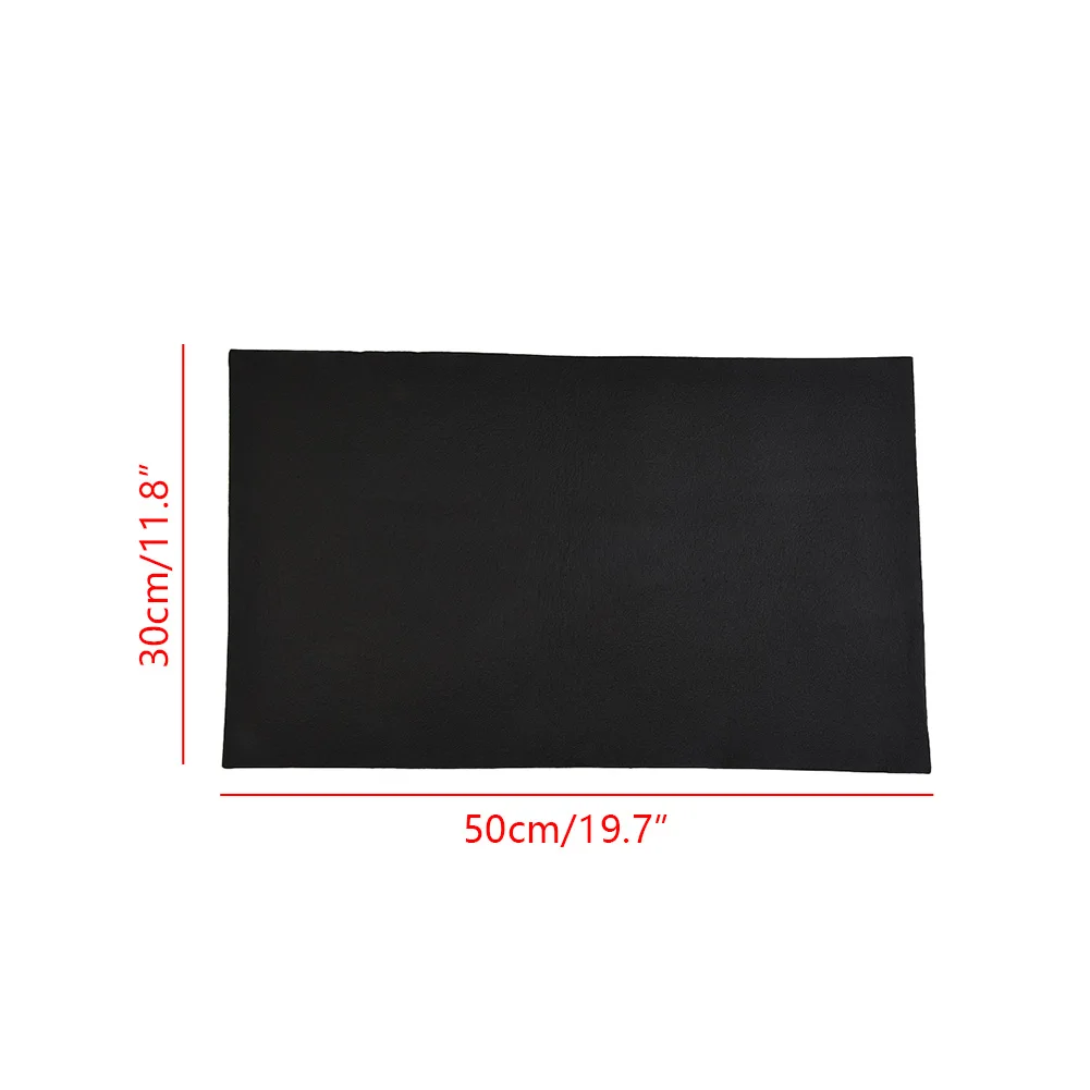 

1x Black Car Sound Proofing Deadening Insulation Foam 30cm*50cm*6mm Rubber +plastic Cotton To Reduce Vibrations And Rattles