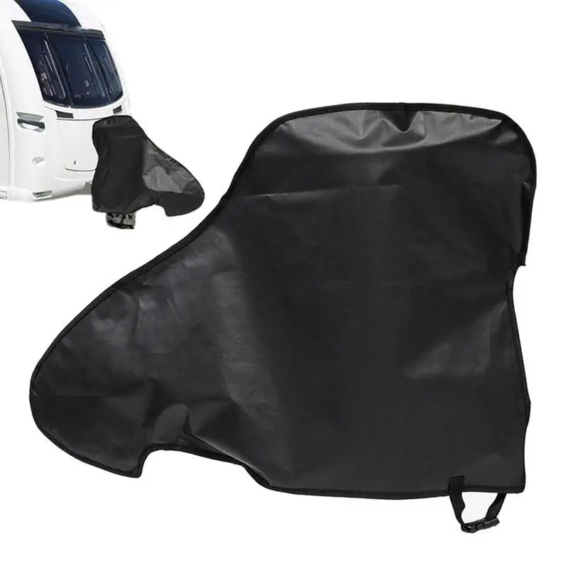 Caravan Hitch Cover Trailer Hitch Lock Covers Waterproof Breathable Tow Cover For Caravan Tongue Jack