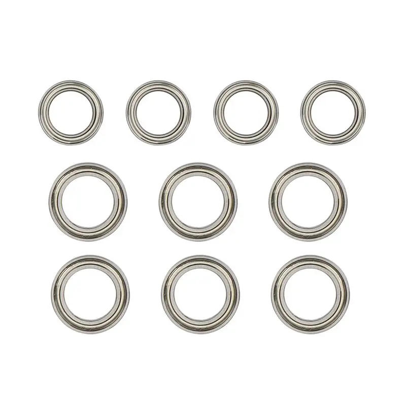 A01E-25Pcs 축방향 RBX10 Ryft 1/10 RC 크롤러 자동차 예비 부품 액세서리 용 스틸 볼 베어링 키트