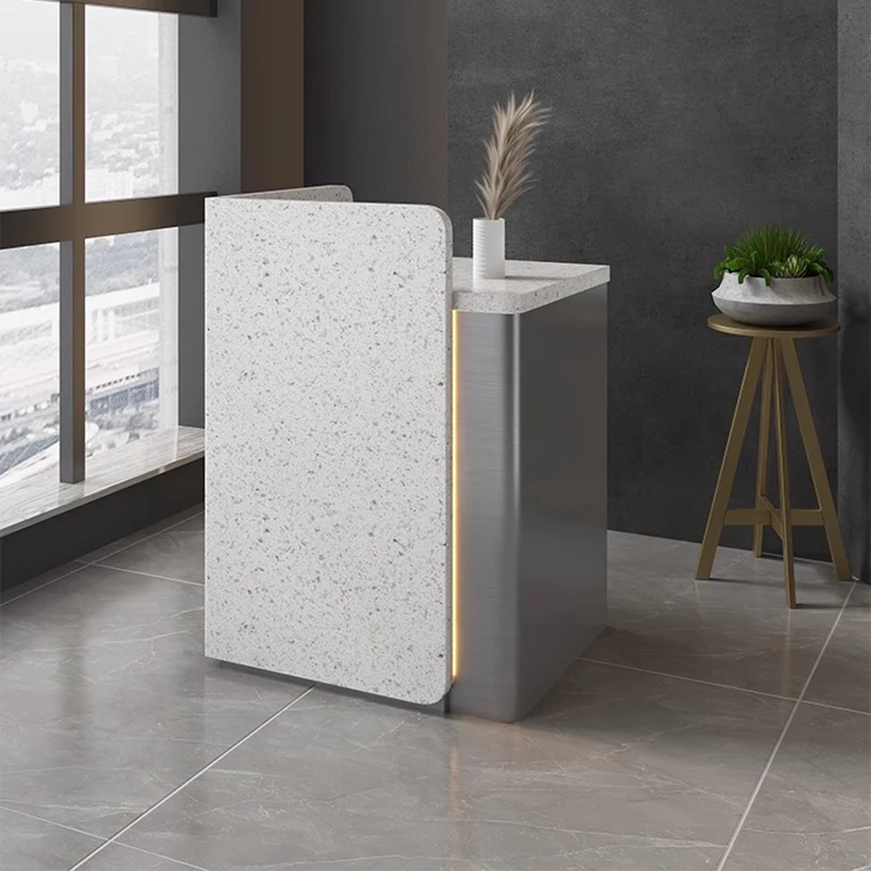 

Register Front Reception Desk Beauty Salon Executive Office Receptionist Desk Cashier Comptoir De Caisse Boutique Shop Furniture