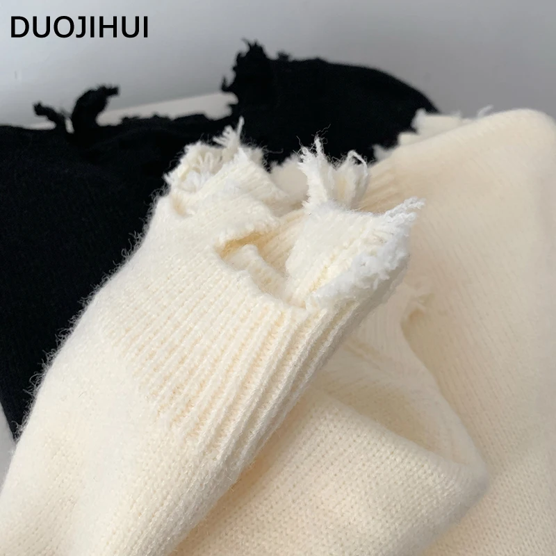 Рисунок 4 - DUOJIHUI Черный Повседневный свободный
